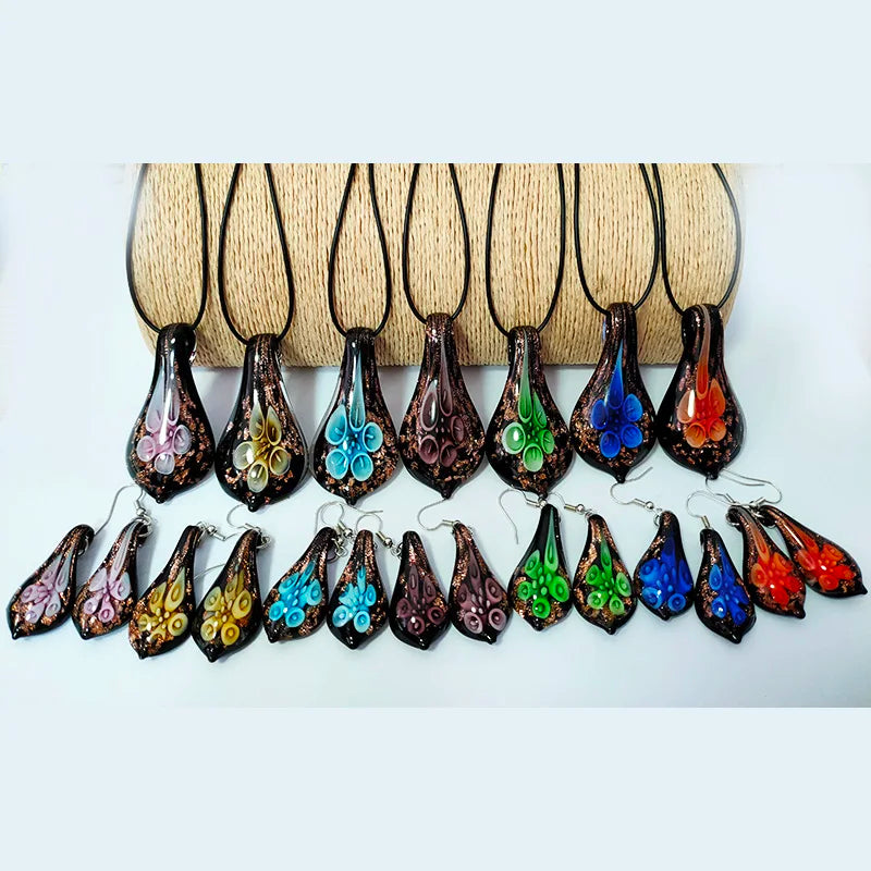 Boho Teardrop Jewelry Set 7 colors