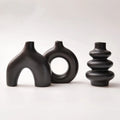 Boho Ceramic Vase Set 3 Pieces
