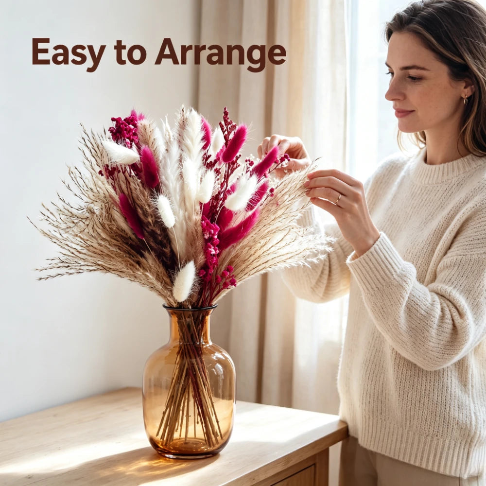 Natural Pampas Grass Bouquet