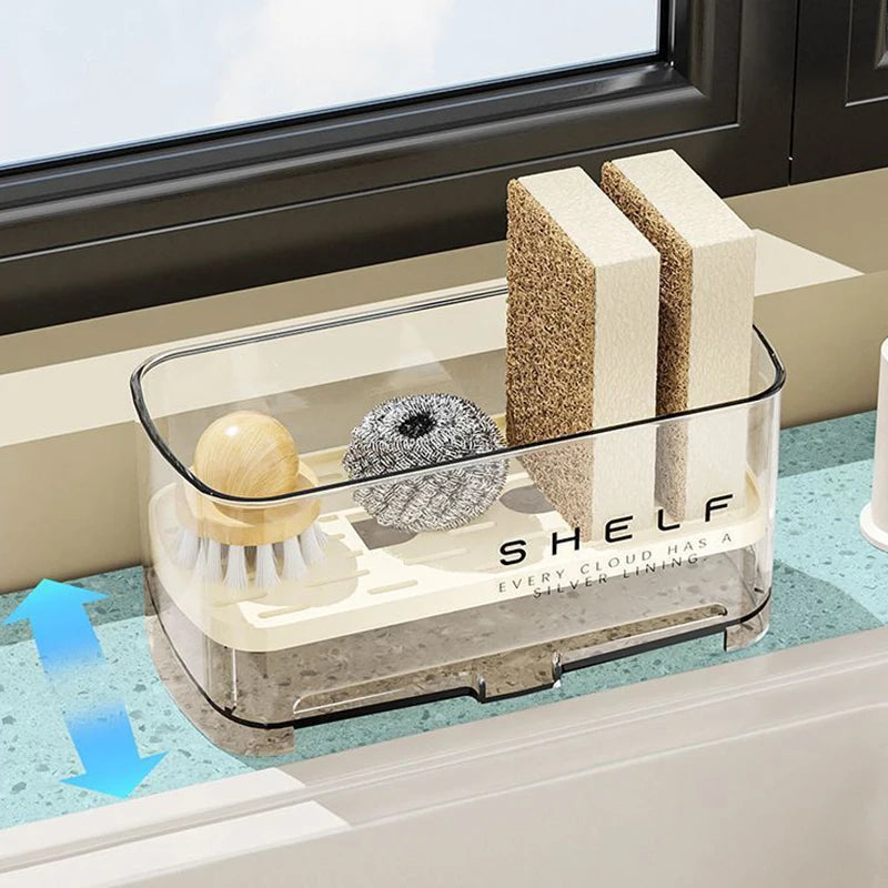 Kitchen Sink Organizer- Sponge & Soap Holder