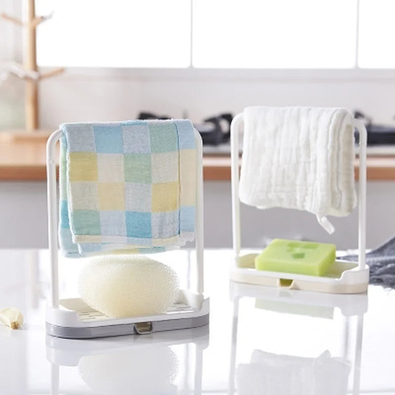 Kitchen Sink  Caddy- Dishcloth & Sponge Holder