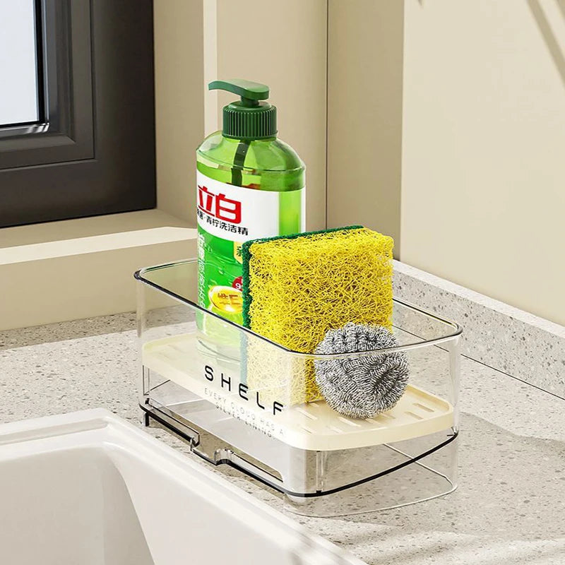 Kitchen Sink Organizer- Sponge & Soap Holder