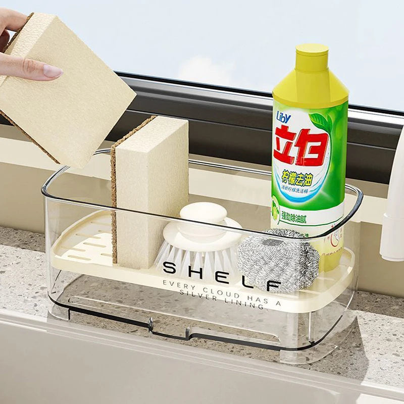 Kitchen Sink Organizer- Sponge & Soap Holder