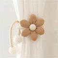 2pcs Flower Curtain Tiebacks- Boho Floral Holdbacks